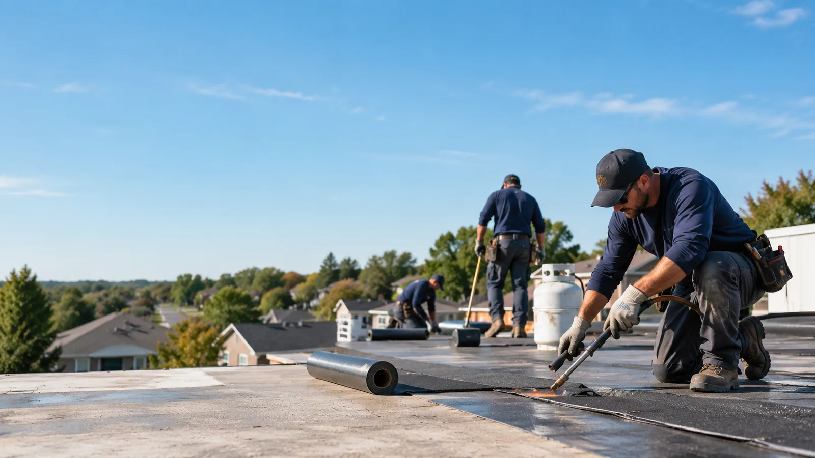 Flat Roof Leak Repair providers in Fentress, TX